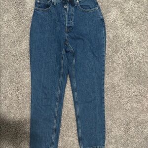 Everlane High Rise Blue Jeans